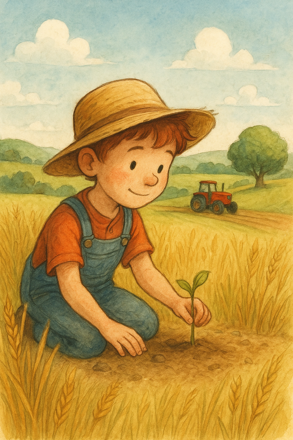 Dino il Contadino e il Sogno che Cresce