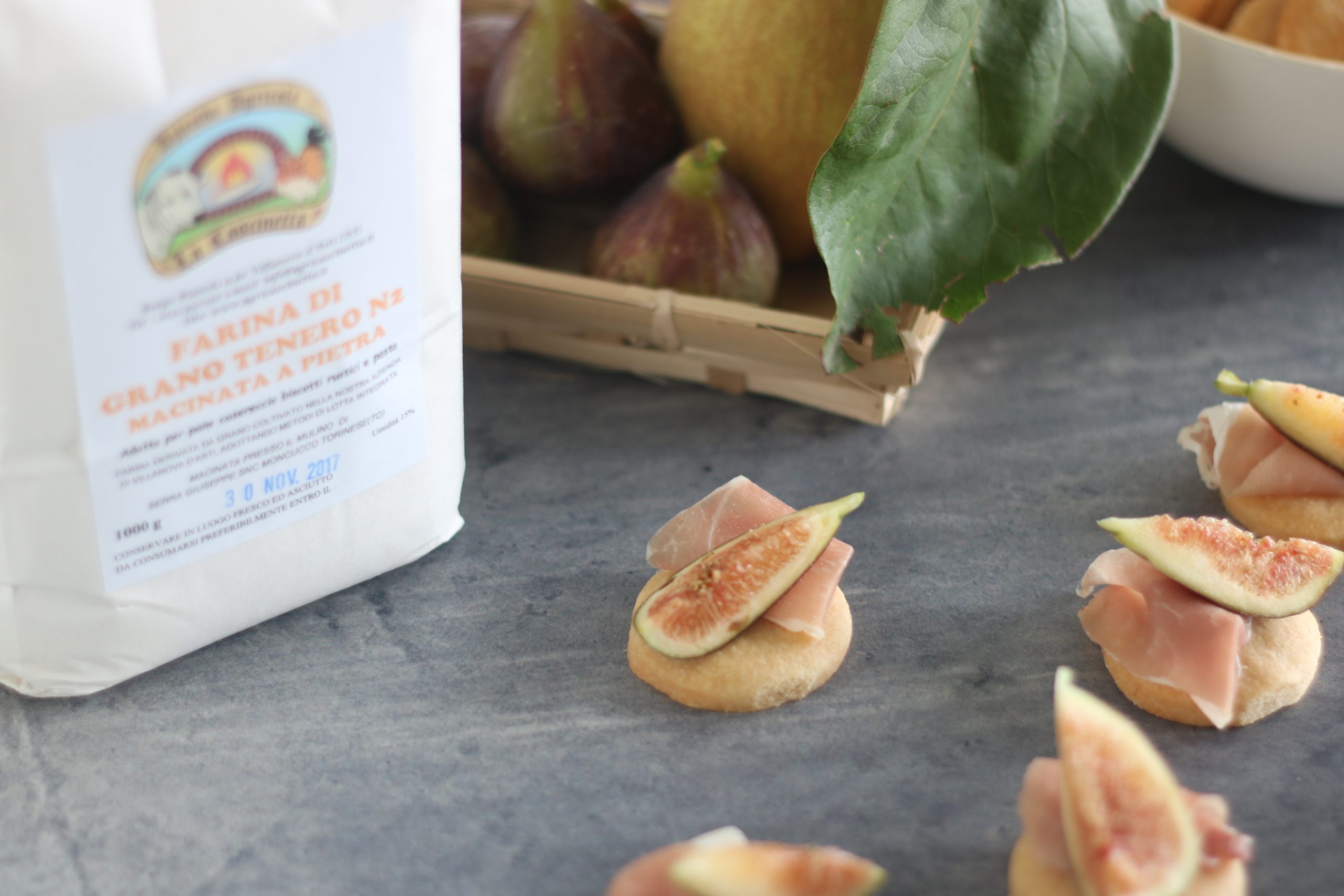 biscotti fischi prosciutto